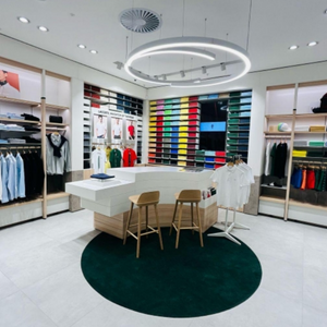 Display props for a clothing store
